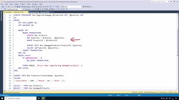 Kurs SQL Server, procedury, triggery, funkcje - Transakcja w procedurze