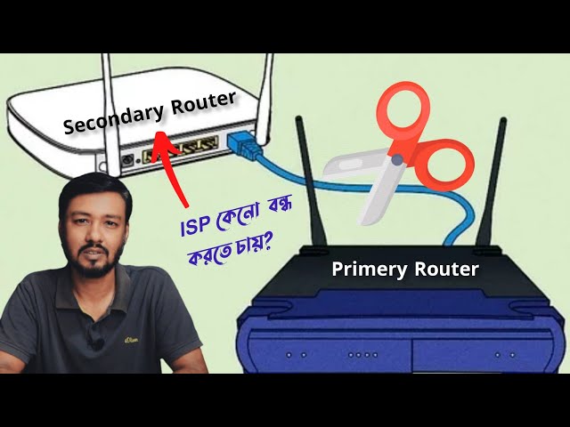 কেনো ISP সেকেন্ডারি রাউটার কে ডিজেবল করে দেয় | Why ISPs disable Secondary Router | TSP class=