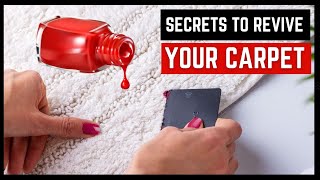 How To Get Nail Polish Out Of Carpet? Easy Steps Without Ruining It