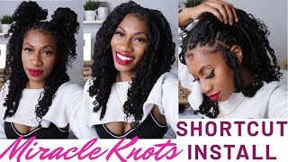 Fastest Miracle Knots Tutorial Online! VERY DETAILED Crochet & Box Braids Install ft Eayon Hair