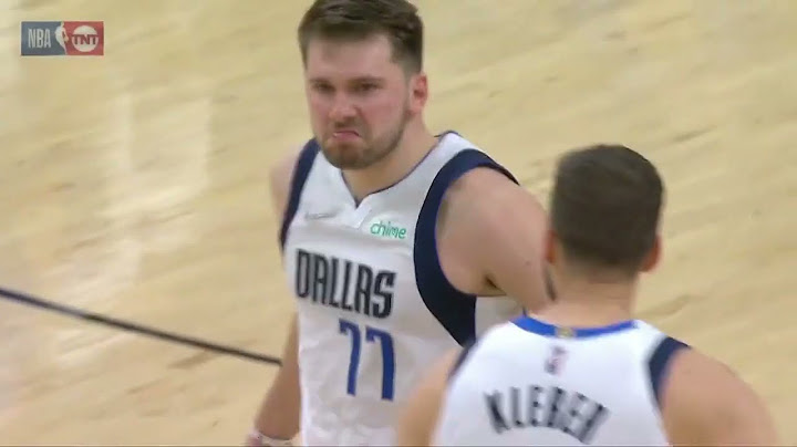 Luka Doncic drops Cameron Johnson, buries the trey to extend lead to 30 😳