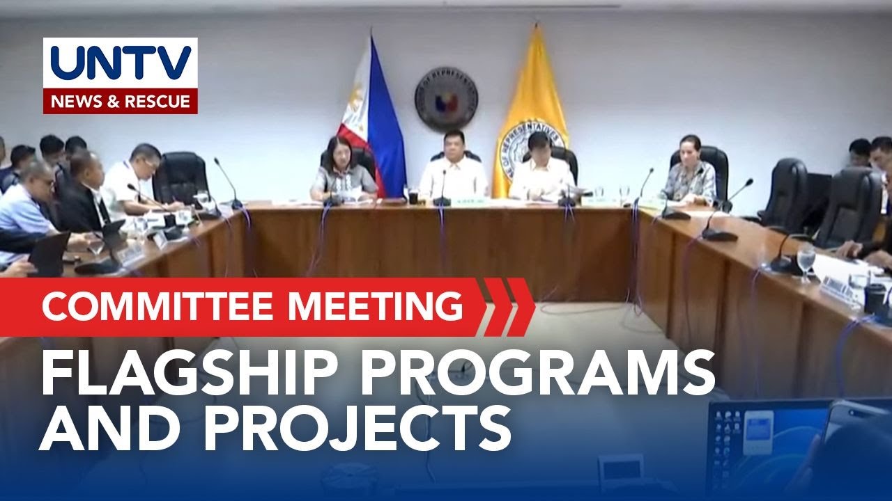 LIVE: House panel holds meeting on infrastructure flagship programs for ...