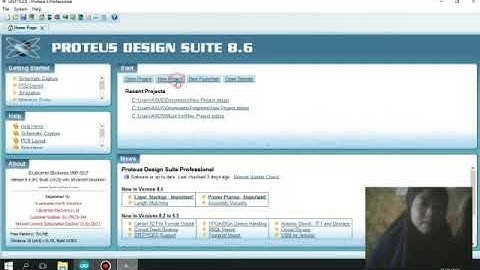 Cara membuat lampu berkedip di proteus 8