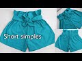 Diy- Como fazer short muito fácil para Iniciantes - SEM MOLDE