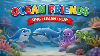 Sharky Splash | Fun learning video for KIds #kidslearningvideos #shortpoems