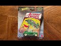 Hot Wheels Premier Superman Pop Culture Action Comics 1 Action Sedan Unboxing 