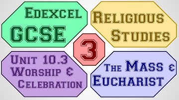 GCSE RS Unit 10.3 (Part 3 of 5) Mass & Eucharist | by MrMcMillanREvis