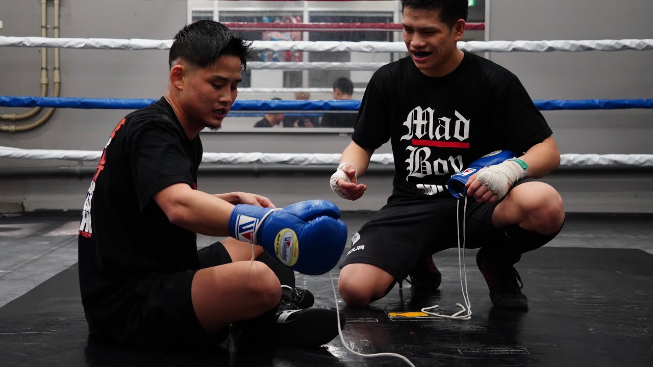 京口紘人　引退8ヶ月後のトレーニング