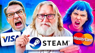 Valve ПРОГНУЛАСЬ под феминисток (Visa и Mastercard убивают Steam)