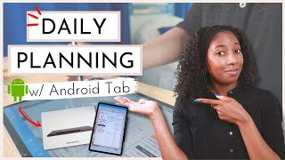 Daily Digital Plan With Me Using an Android | Samsung Galaxy Tab S8+ and Noteshelf App screenshot 3