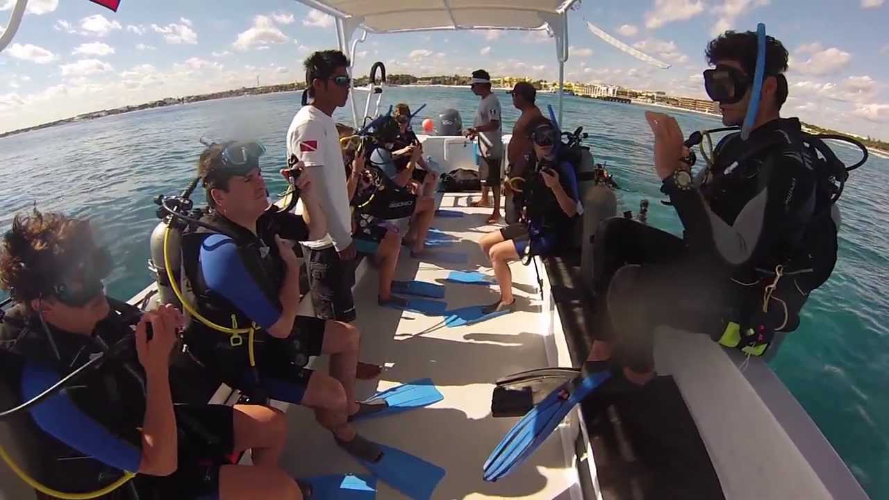 GOPRO. Scuba diving en Jardines Playa del Carmen, México