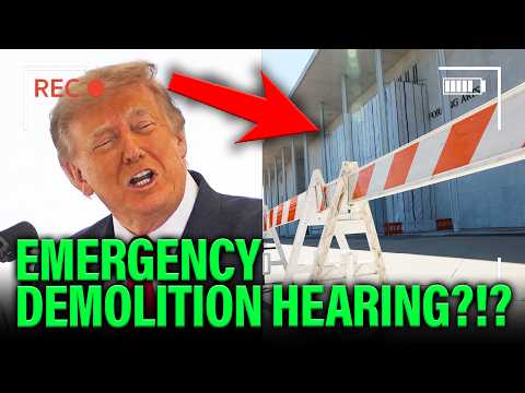 Trump TRAPPED as Federal Judge on VERGE of BLOCKING Demolition of Kennedy Center!!!