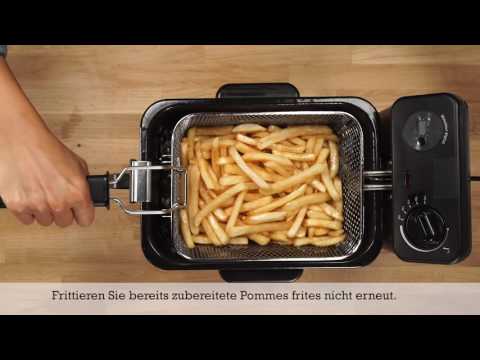 Video: Wie Man Pommes In Einer Fritteuse Macht