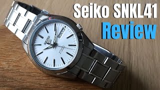 Seiko 5 SNKL41 Review | Best Affordable Automatic Watch Under $100 + Strap Alternatives
