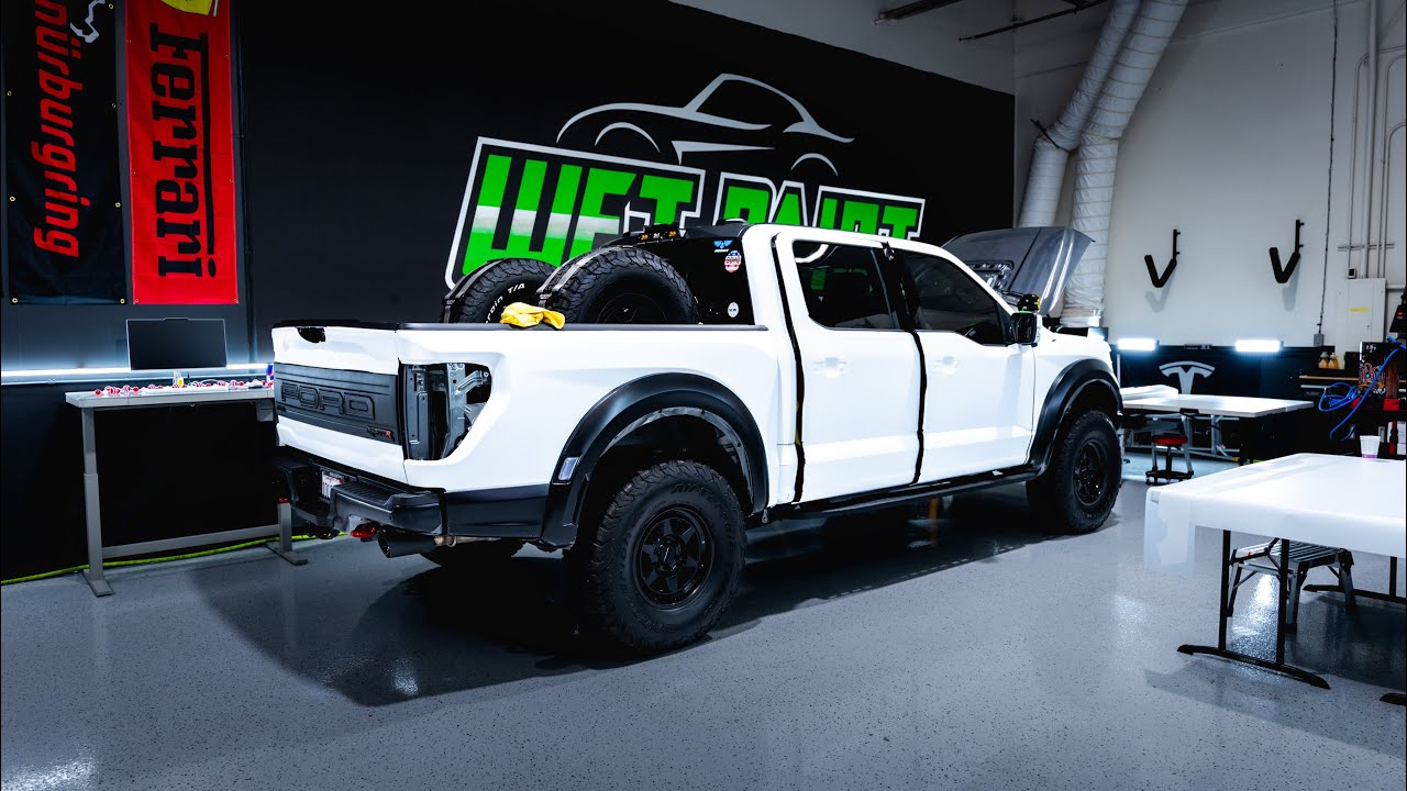 Raptor Color PPF l Wet Paint Auto Detailing 