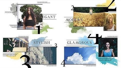 Elegant Slides | After Efects Project Files - Videohive template