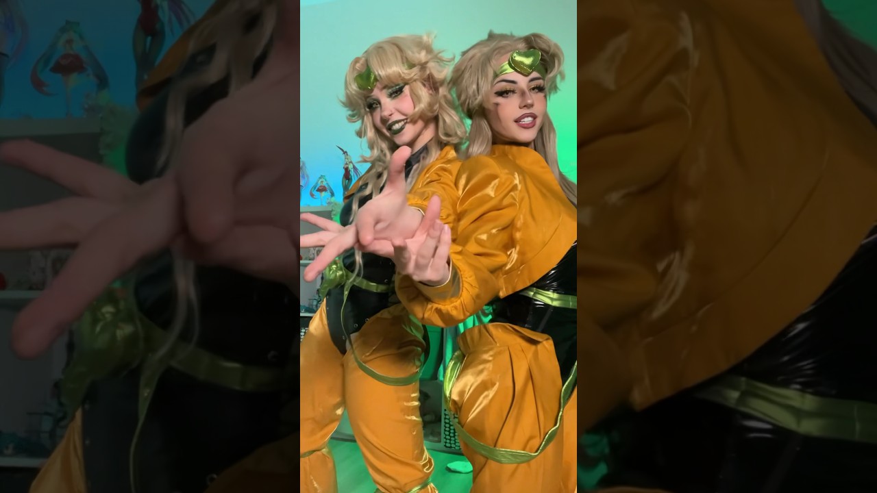 prepare for trouble ! ( with Muatori ) #cosplay #makeup #jjba #jojosbizzareadventure