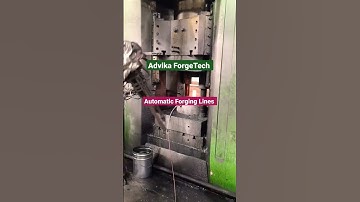 Hot Forging | Robot Automatic Forging | Forging Expert | Automation | Screw Press | Advika ForgeTech