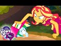 My Little Pony en español 🦄 Crisis vacacional Parte 4: “Depresión tropical” MLP: Equestria Girls
