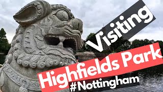 Visit at Highfields Park Nottingham | Walking for Health