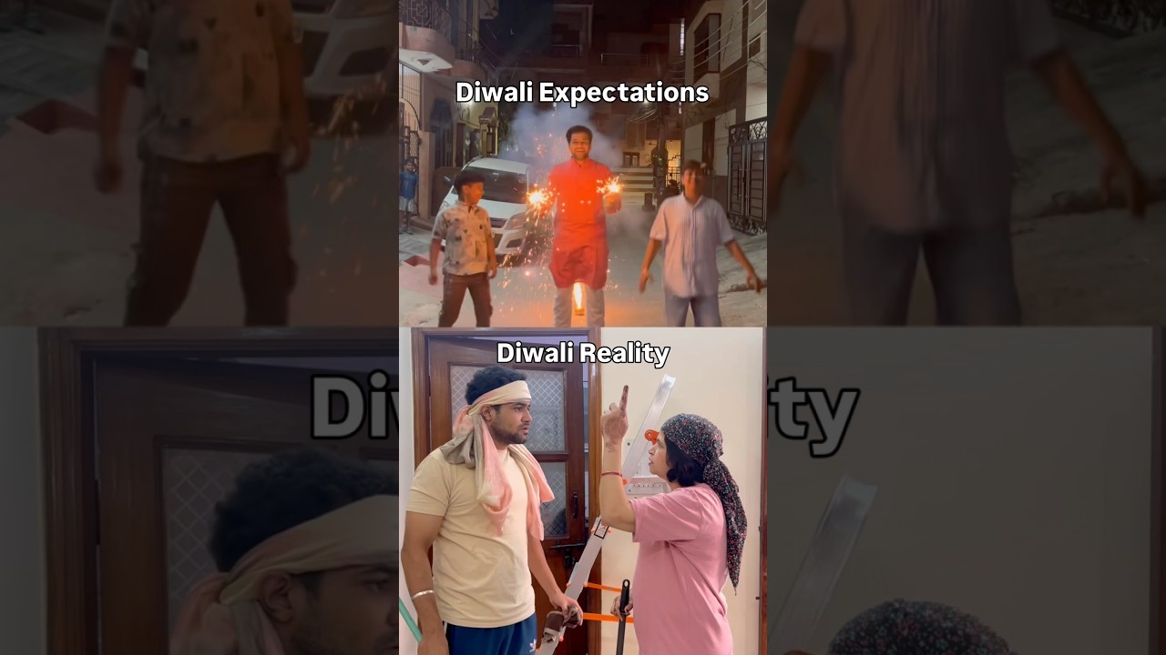 Diwali Expectations vs Reality ✅ 