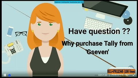 WHY TO PURCHASE TALLY FROM GSEVEN || TALLY.ERP9 ||TALLY CUSTOMIZATION||
