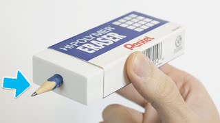 原來橡皮擦有這20個生活妙用太實用了 20 Life Hacks for Eraser