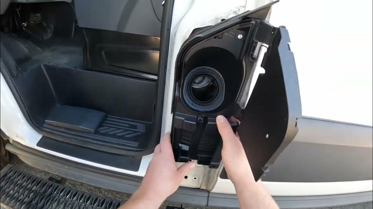 Ford Transit Fuel Door Replacement YouTube