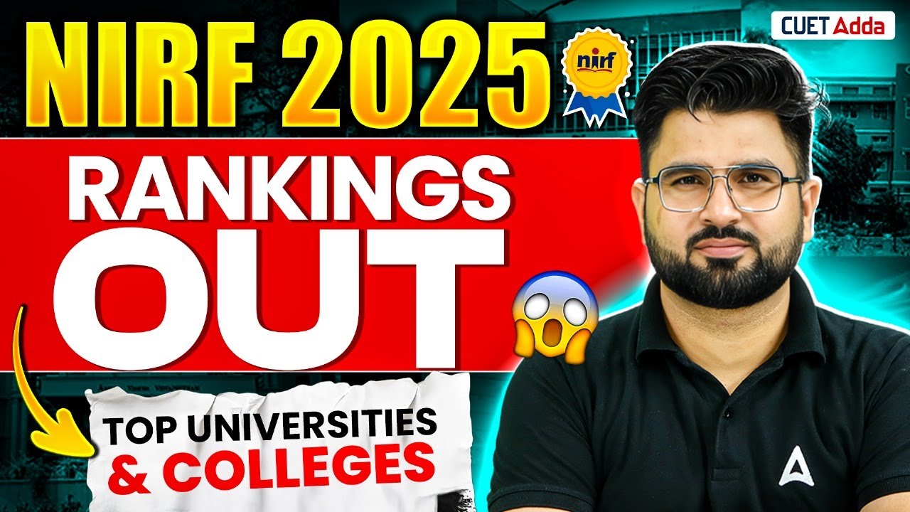 NIRF Rankings 2025 Out 📢 | Top Universities & Colleges in India 🎓 ...