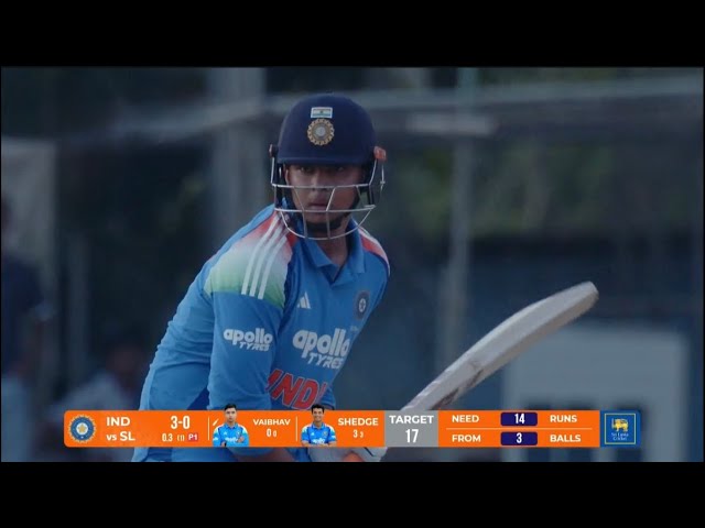 IND A vs SL A, Tri Series 2026 | Super Over Highlights | Match Tied | Sri Lanka A Beat India A 7 Run 