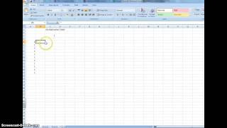 Multiplication Table Excel