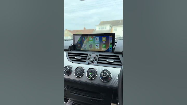 BMW Z4 E89 upgraded to a 10.25" Android Touchscreen! #carplay #bimmer #bmwz4 #carupgrades