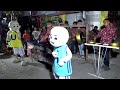 Ramai Ngamen Walau Menangis Pilu Hati Ini Joget Upin & Ipin Badut Lucu Ngamen Oklik Mantaf Musiknya