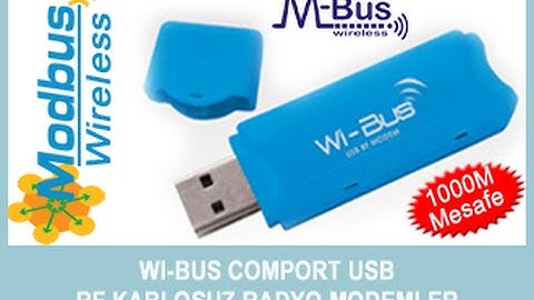 Wi-BUS Marka USB Comport RF Radyo Modem Serisi