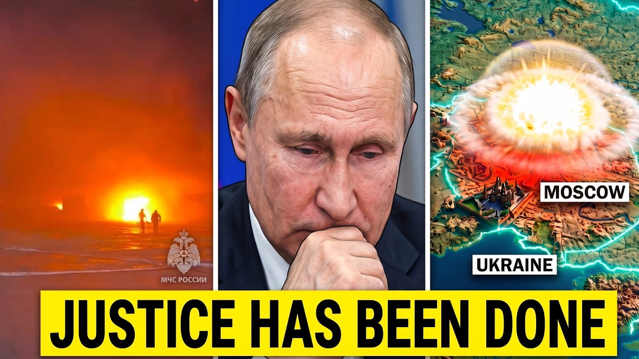 ST. PETERSBURG IN FLAMES as Putin Admits "War"—Ukraine HIT Russia's Capital with Surprising STRIKE