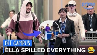 Ella Bright and Belmont Cameli Back Together on Set! She Shares the Off Campus Cast's Chaotic Habits Ella Bright and Belmont Cameli Back Together on Set! She Shares the Off Campus Cast's Chaotic Habits