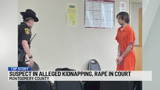 Alleged kidnapping, rape suspect in court