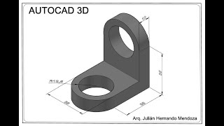 AutoCAD 3D Ejercicio 1