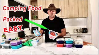 How I Pack Food For Camping In My 12 Volt Car Fridge - [ Containers Stack Better ]