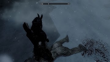 Skyrim Frost troll glitch