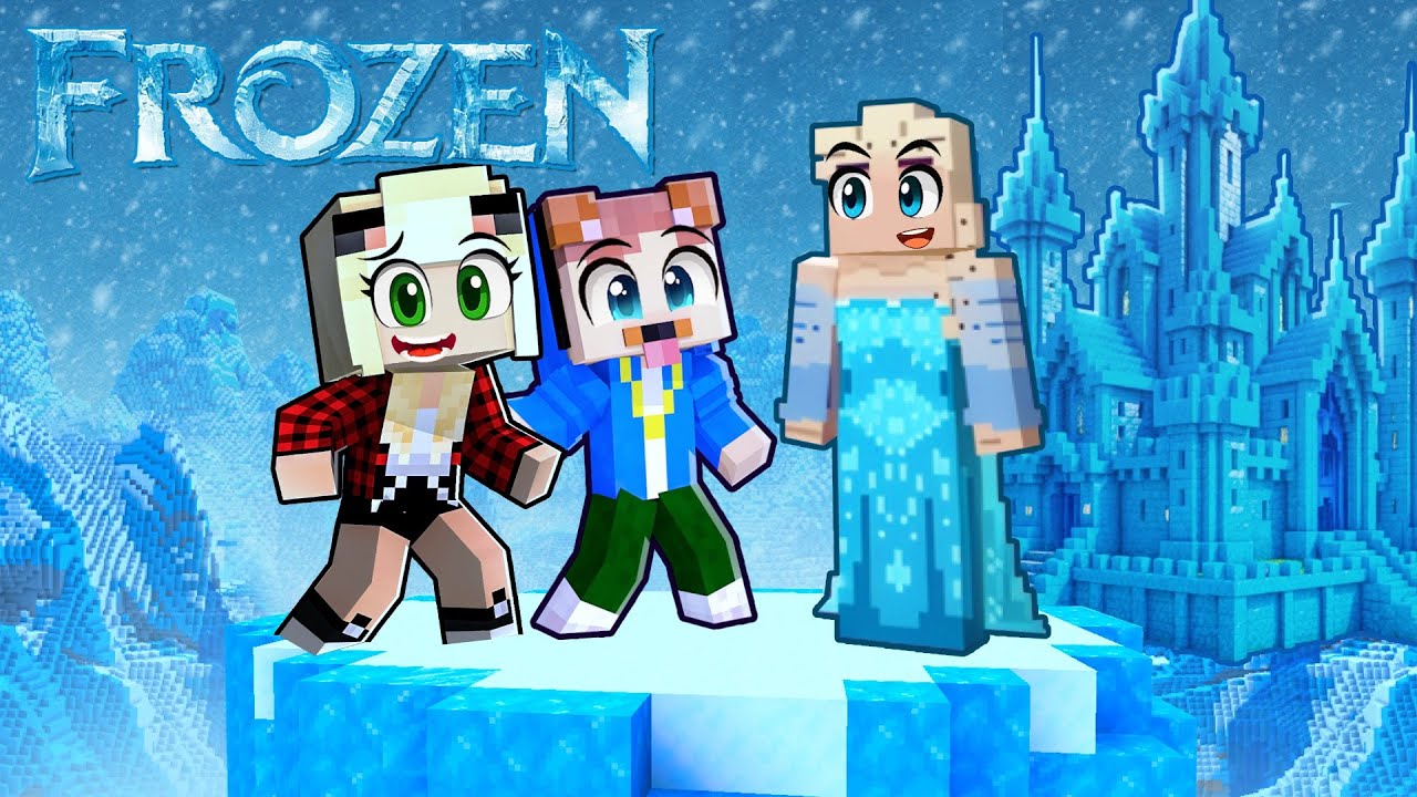 MINECRAFT SPIELEN als EISKÖNIGIN! ❄