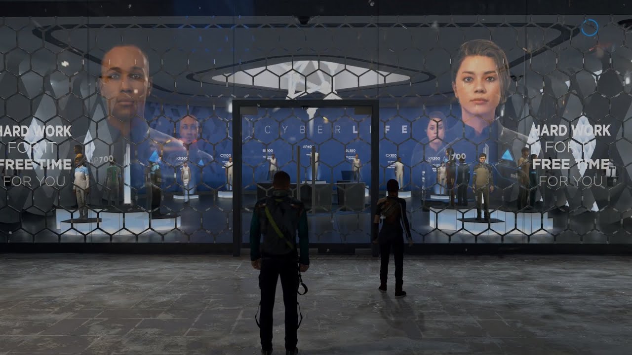 Detroit: Become Human. Идеальное прохождение. Глава 21. Кэпитол-парк.