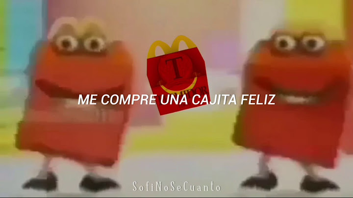 Me compré una cajita feliz - Mc Caco (letra)