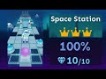  rolling sky bonus 58 space station all gems and crowns official