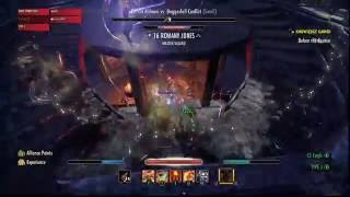 Eso Pvp Magika Dk Tower Fight Against Dc