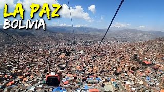 Ride the world's highest cable car in La Paz, Bolivia