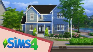 Base Game Riverside House Speed Build | The Sims 4