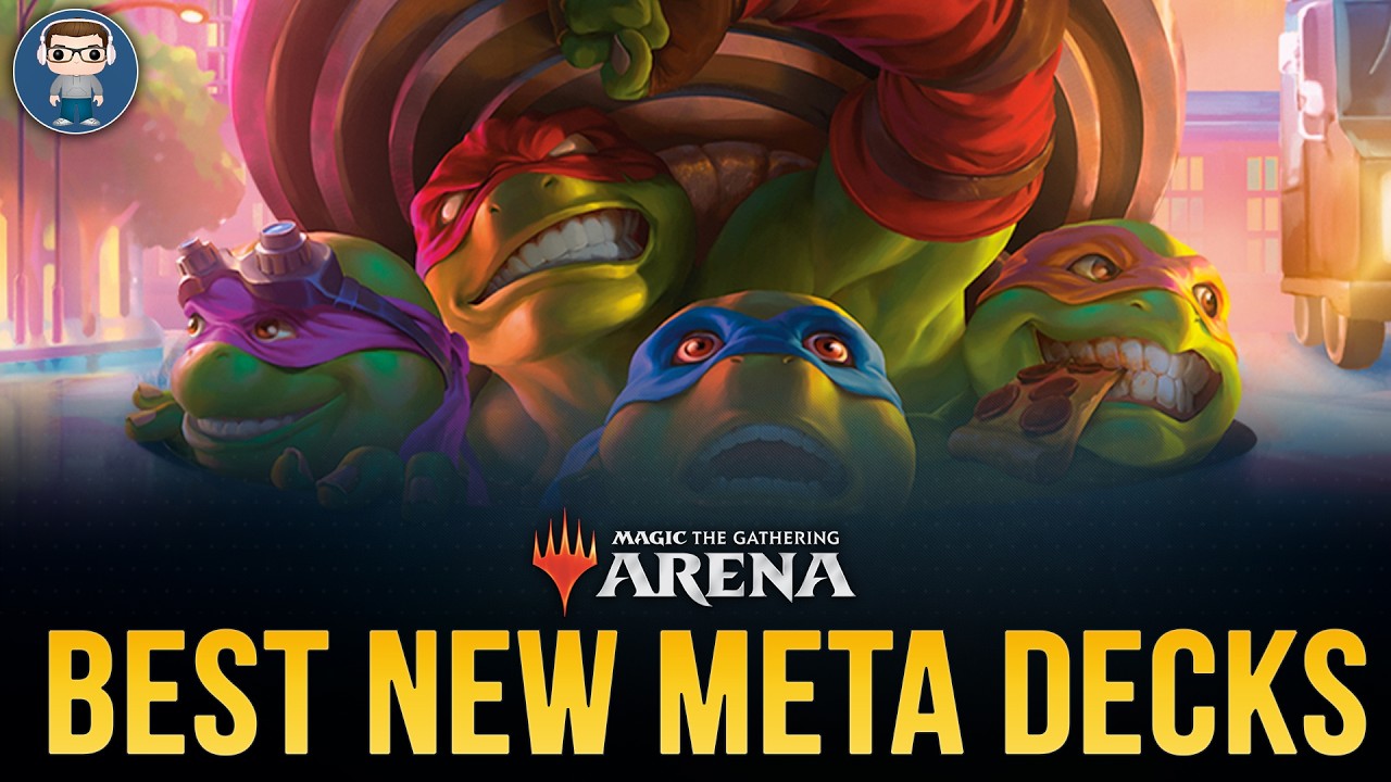 The BEST New TMNT Standard MTG Arena Meta Decks!