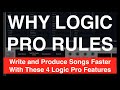 Write and produce songs faster with these 4 logic pro features