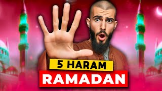 5 Pratiques Haram Que Beaucoup Pensent Halal Pendant Le Ramadan